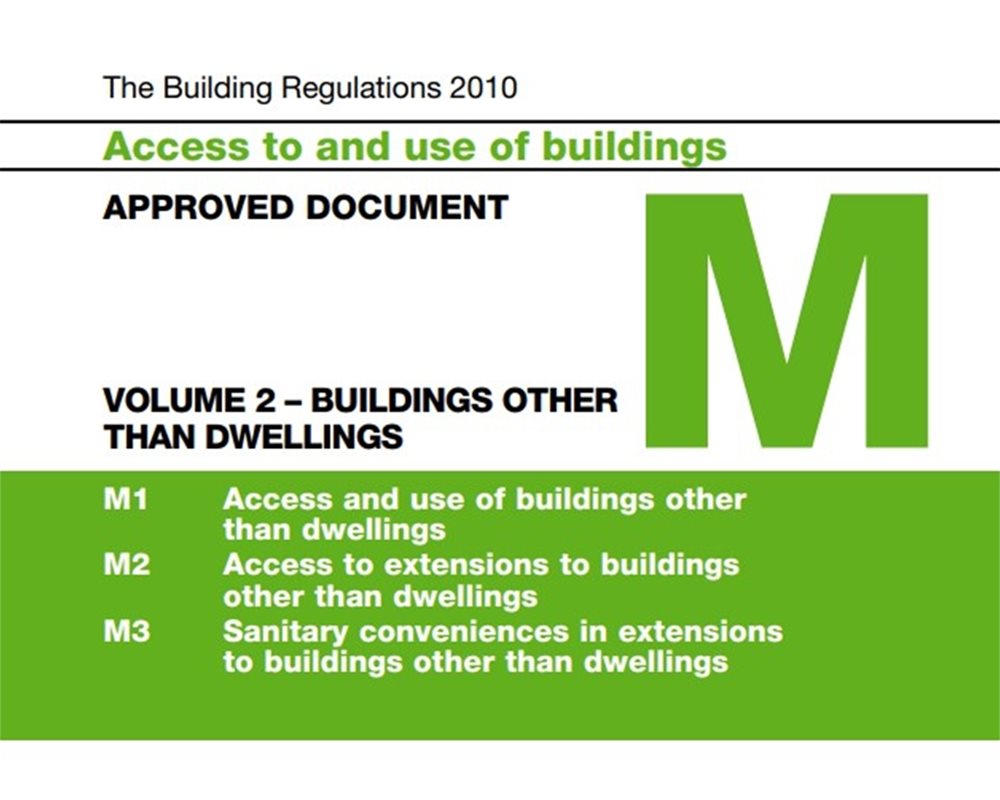 The Building Regulations 2020 Approved Document M Front Cover