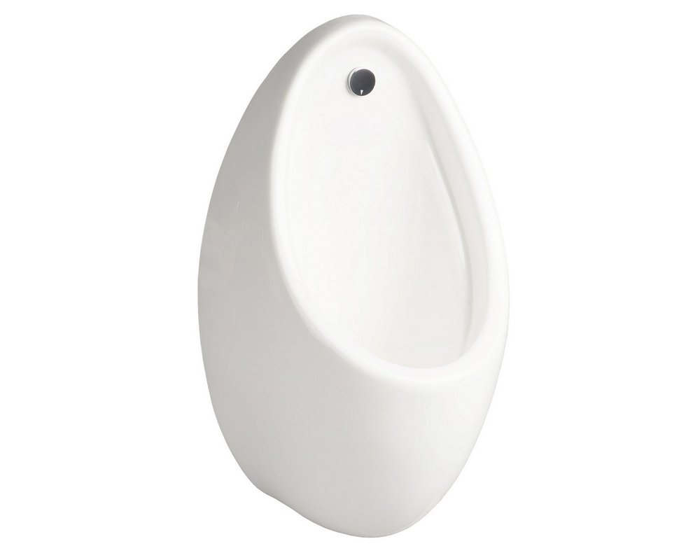 Langley Concealed Trap Urinal on white background