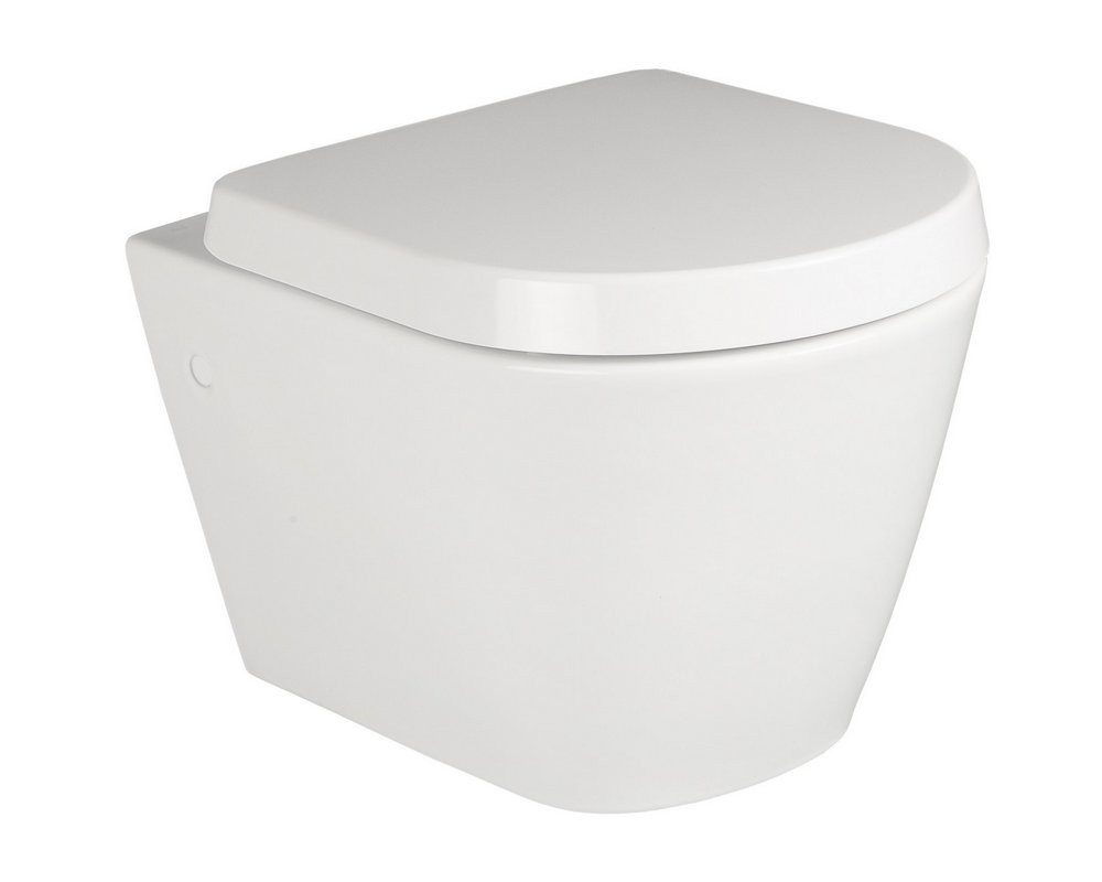 Langley Wall Mounted WC on white background