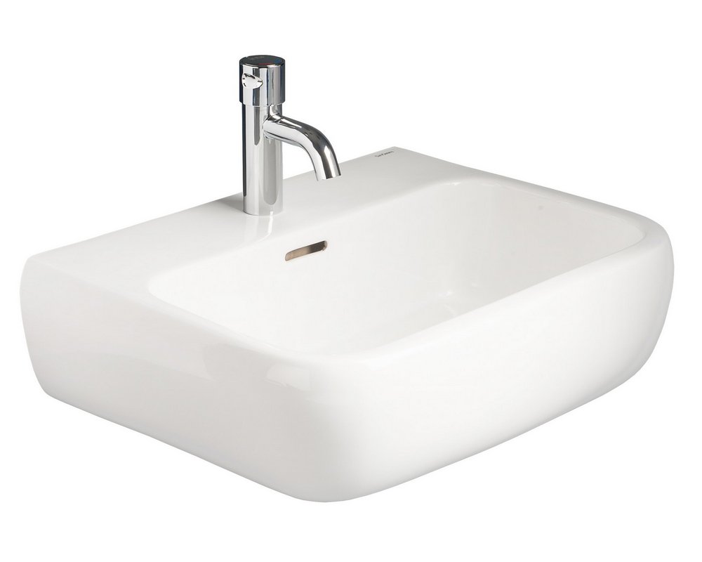 Marden 525 Wall Hung Basin CTH on white background