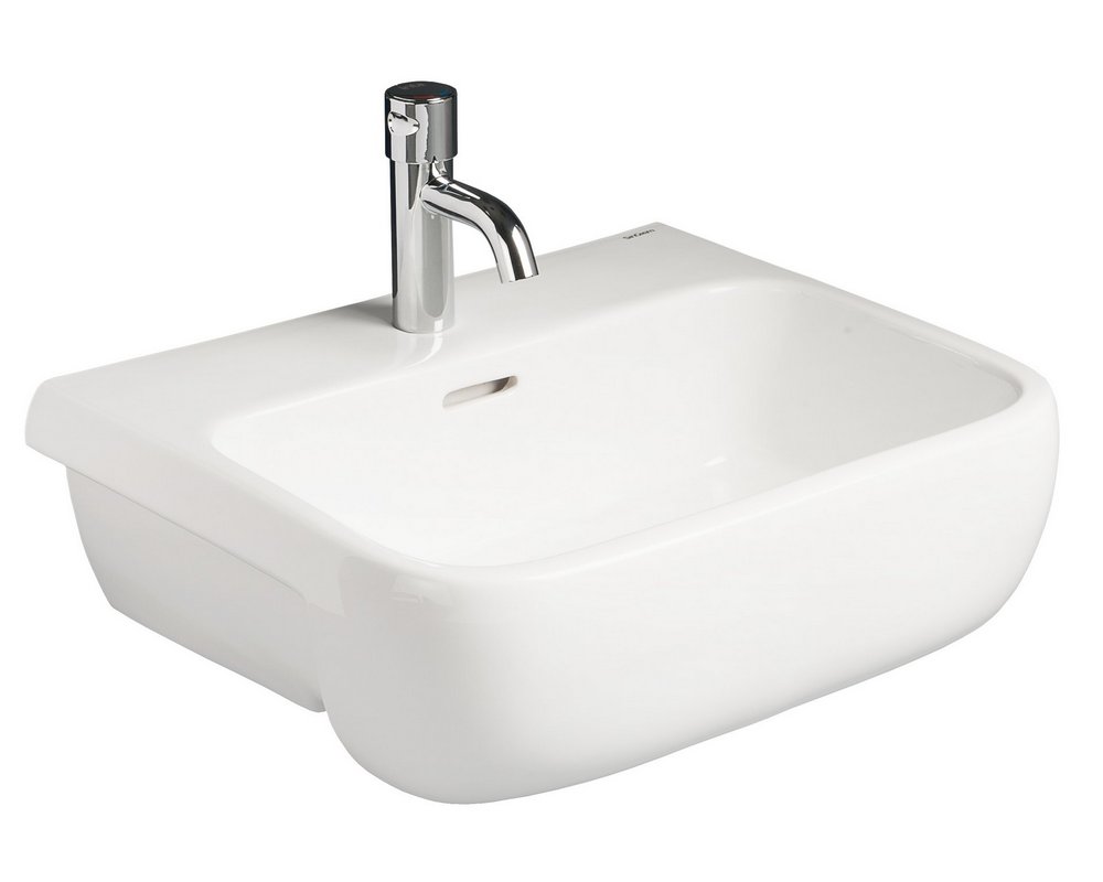 Marden 520 Semi Recessed Basin CTH on white background
