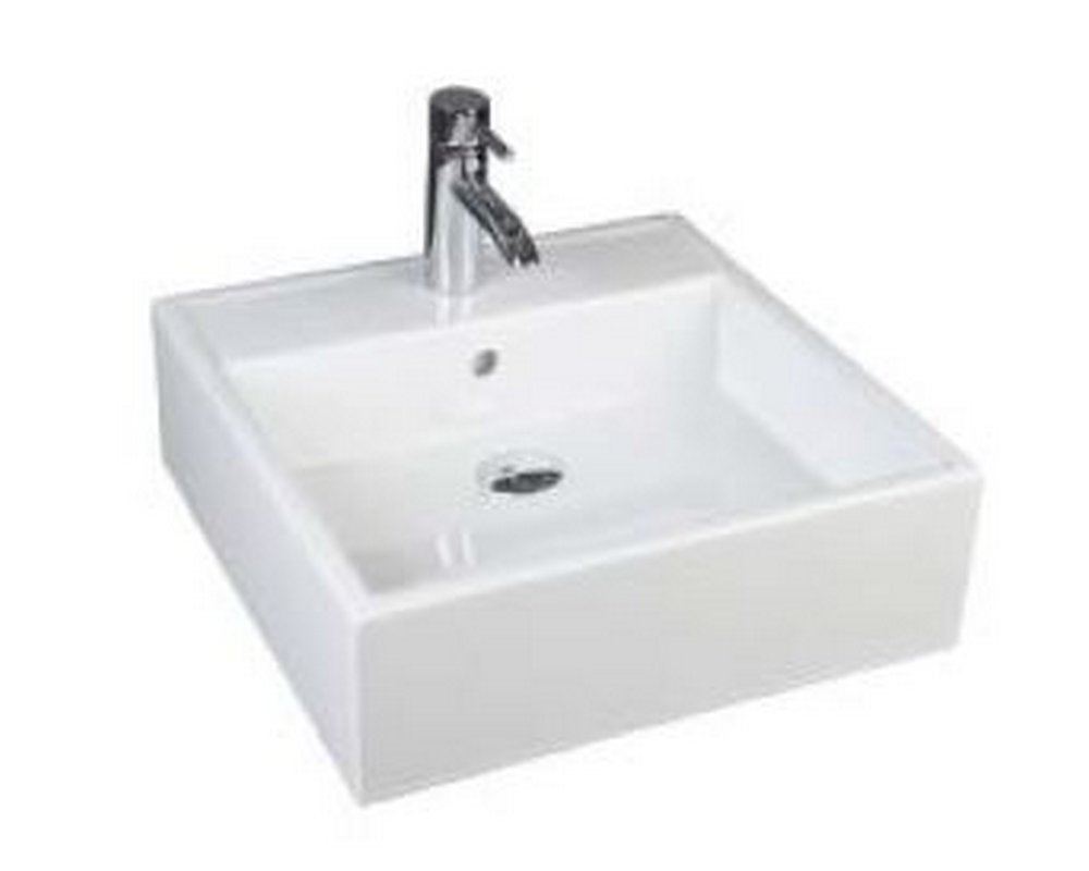 Marden 460 Square Sit On Basin CTH on white background