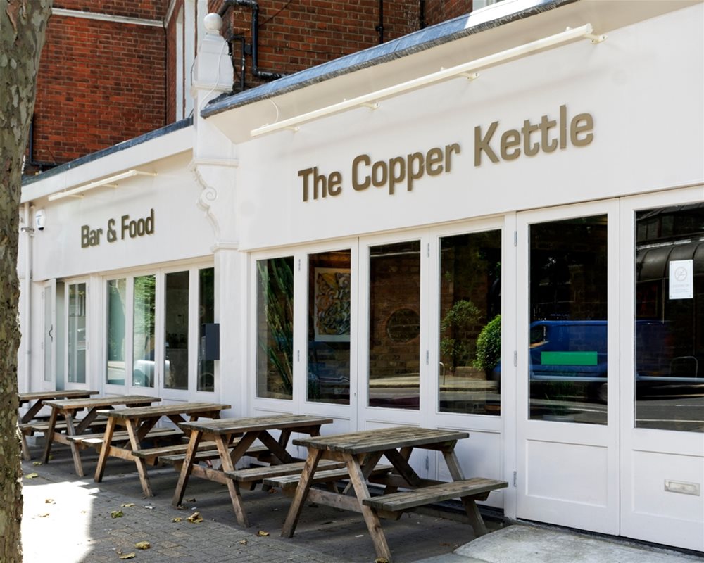 The Copper Kettle bar and restaurant outside view
