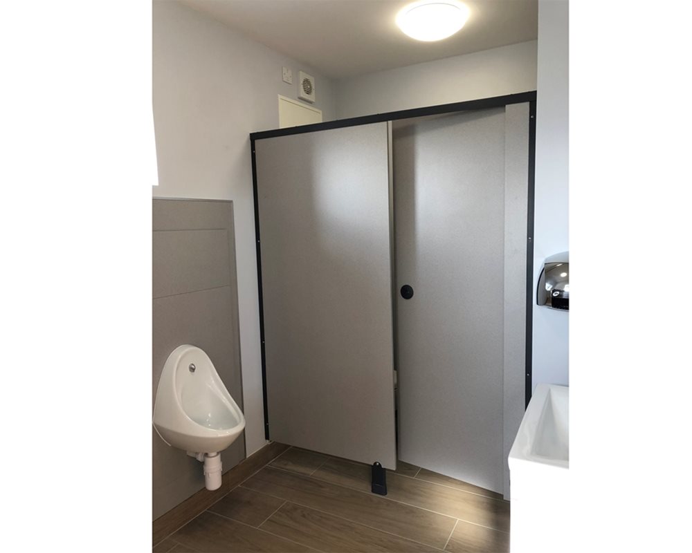 Bushboard Washrooms | Baseline Toilet Cubicle Range
