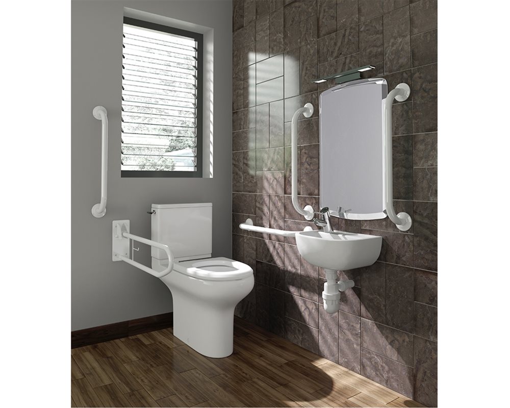 Doc M Pack with Close Coupled WC, White